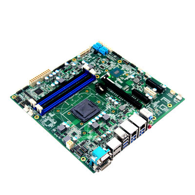LGA1151 Industrial Pc Motherboard Support Intel® 6th / 7th I3 I5 I7 CPU With PCIE_X16 2 PCIE_X4 Dual LAN