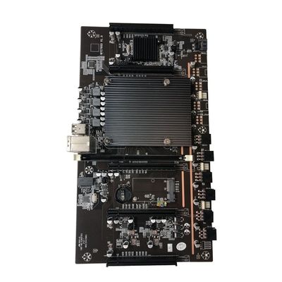 LGA2011 Intel® X79 Ethereum Mining PC Motherboard 5 PCIE X8 60mm Slots Spacing