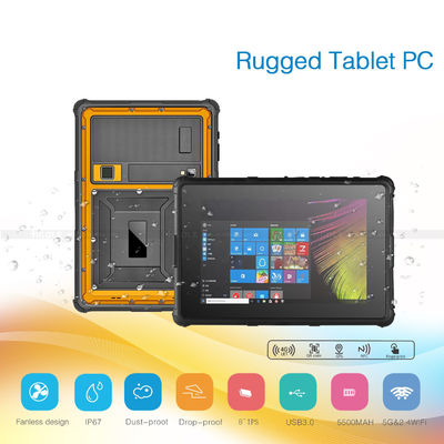Waterproof IP67 Tough Robust Car Industrial Rugged Tablet PC Rockchip RK3566 Portable 8 inch GPS