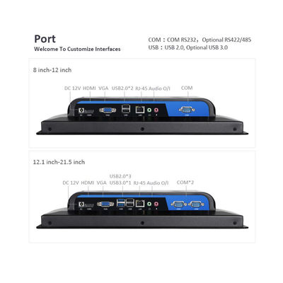 15 Inch J1900 Quad Core Touchscreen Industrial All In One Computer For Kiosk POS Machine