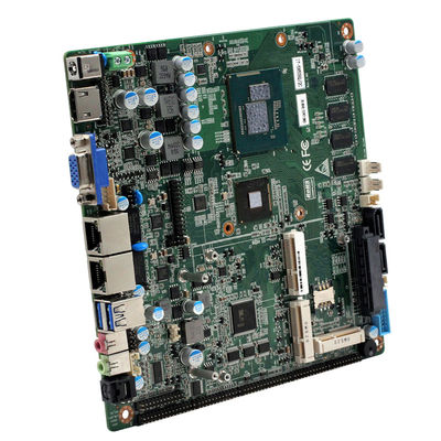 Industrial Mini Itx Motherboard 2 NIC Intel Broadwell-H Quad Core I7-5850HQ 4GB RAM