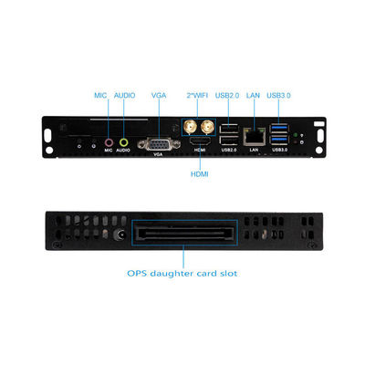 Broadwell I7-5500U Mini Industrial Computer For Electronic Interactive Whiteboard