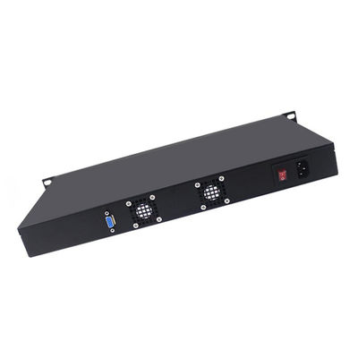 1U rackmount  quad cores J4125 6 Gigabit LAN firewall PC appliance soft router