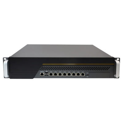 2U rackmount 8 Gigabit LAN Intel® C236 support 9th I3 I5 I7 Industrial computer firewall PC appliance