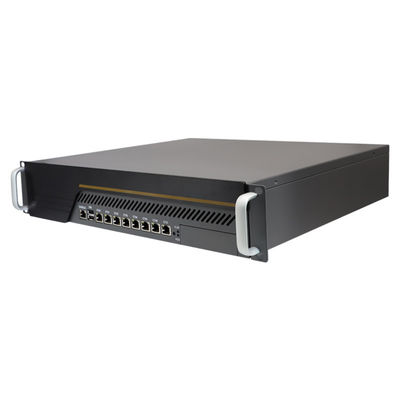 Intel®H170  9th I3 I5 I7 2U rackmount 8 Gigabit LAN Industrial computer  firewall PC appliance