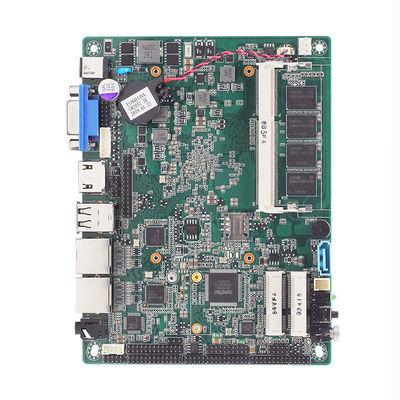Bay Trail J1900 Quad Cores 3.5 Inch Motherboard 6 COM 2 LAN Wide Voltage Power