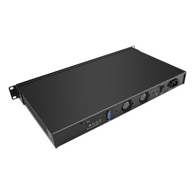 1U rackmount  D2500 4 Gigabit LAN firewall PC appliance soft router support pFsense
