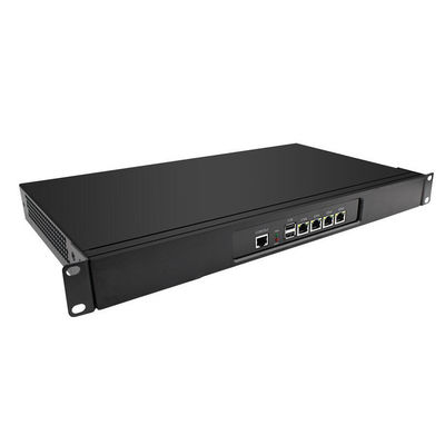 1U rackmount  D2500 4 Gigabit LAN firewall PC appliance soft router support pFsense