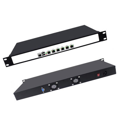 1U rackmount  I3-2350M 6 Gigabit LAN firewall PC appliance soft router support pFsense