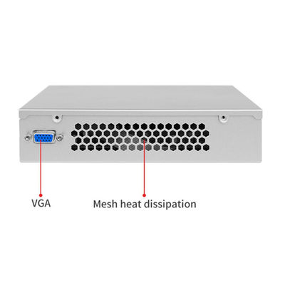 Desktop D2500 Mini Firewall PC Appliance 4 Gigabit LAN PFsense Soft Router