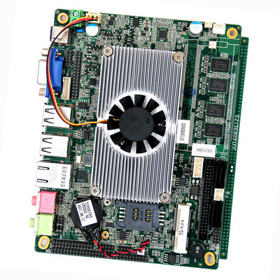 3.5 inch Atom dual core D525 industrial mainboard integrated 2GB DDR3 6 COM