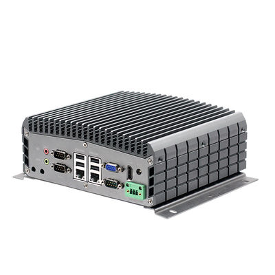 Fanless Industrial Mini PC Dual LAN 6COM Intel Braswell N3160 Quad Cores