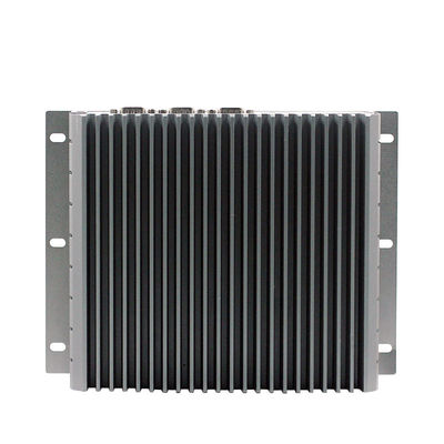 Intel N3710 Quad Core Mini PC , Fanless Industrial PC 6COM 2LAN