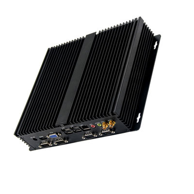 Dual Core I7-3517U Industrial Mini PC Fanless 8 USB 6COM DC 12V Power