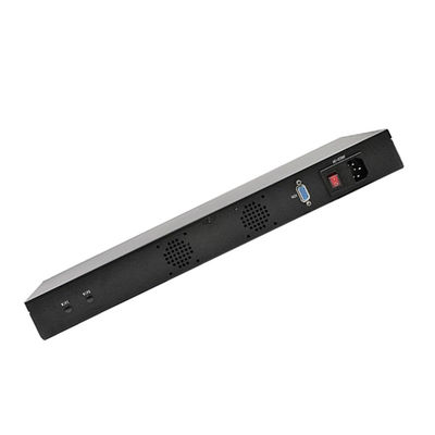 4 LAN Network Security Firewall PC Industrial Fanless Pfsense 1U Rack Intel Atom D2550