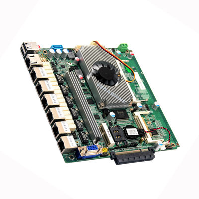 Quad Cores E3845 Mini Itx Motherboard Pfsense 6 Lan For Network Security