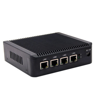 4 Ethernet LAN Firewall Pfsense Mini PC Fanless Quad Core E3845 J1900