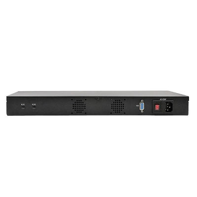 1U Rack Industrial Pfsense Firewall PC Dual Core Atom N2600 N2800 4 LAN