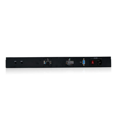 1U Rack Industrial Pfsense Firewall PC Dual Core Atom N2600 N2800 4 LAN
