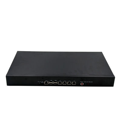 1U Rack Industrial Pfsense Firewall PC Dual Core Atom N2600 N2800 4 LAN