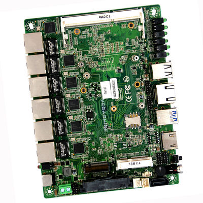 6 NIC 3.5 Inch Firewall Motherboard Intel 4th Haswell-U I7-4500U pfsense NGFF_SSD interfaces