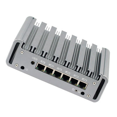 6 Gigabit LAN Firewall Mini Pc Intel 6th Gen I3-6100U I5-6200U I7-6500U Support PFsense
