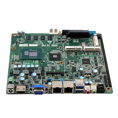 Industrial Mini Itx Motherboard 2 NIC Intel Broadwell-H Quad Core I7-5850HQ 4GB RAM