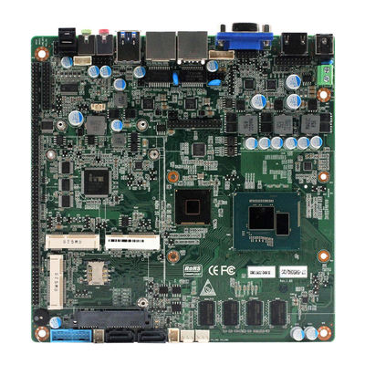 Industrial Mini Itx Motherboard 2 NIC Intel Broadwell-H Quad Core I7-5850HQ 4GB RAM