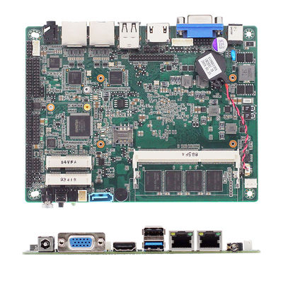 Bay Trail J1900 Quad Cores 3.5 Inch Motherboard 6 COM 2 LAN Wide Voltage Power