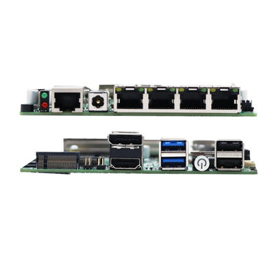 Intel® quad cores J4125 NANO Motherboard 4*2.5G LAN firewall pc motherboard pFsense