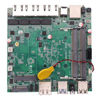 Intel® quad cores J4125 NANO Motherboard 4*2.5G LAN firewall pc motherboard pFsense