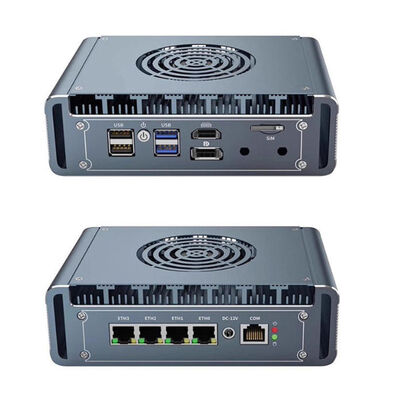 Intel® J5005 4*2.5G LAN Firewall computer pFsense industrial pc fan cooling