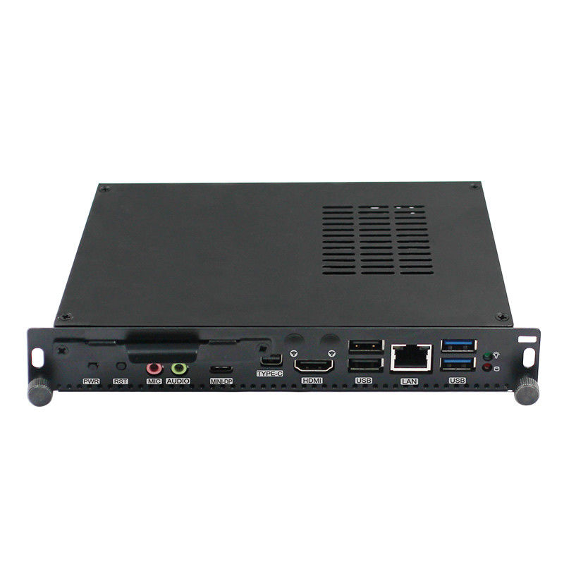 Comet Lake Celeron 5205U Mini Box Pc For Interactive Electronic Whiteboard