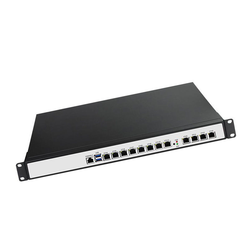 1U chassis12 Gigabit LAN  H170 firewall PC appliance soft router support 9th I3 I5 I7