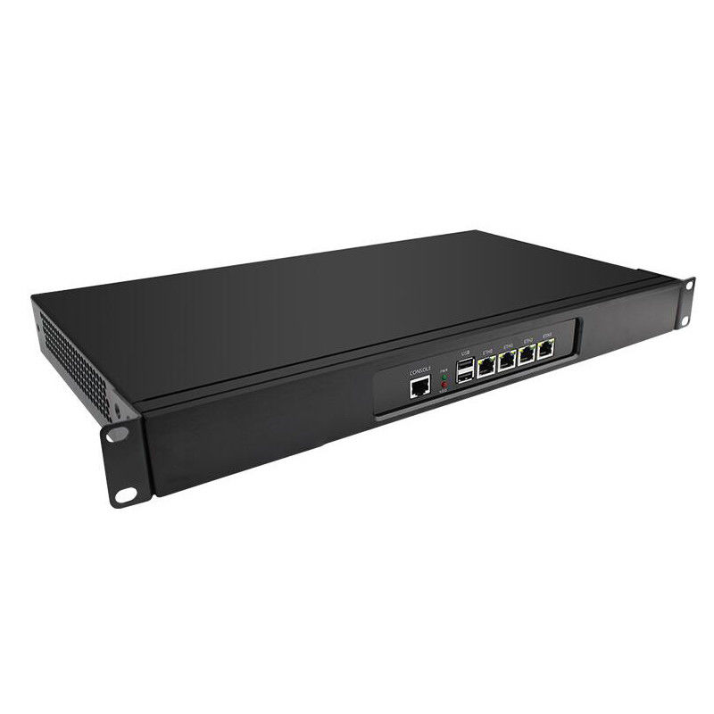 1U rackmount  D2500 4 Gigabit LAN firewall PC appliance soft router support pFsense