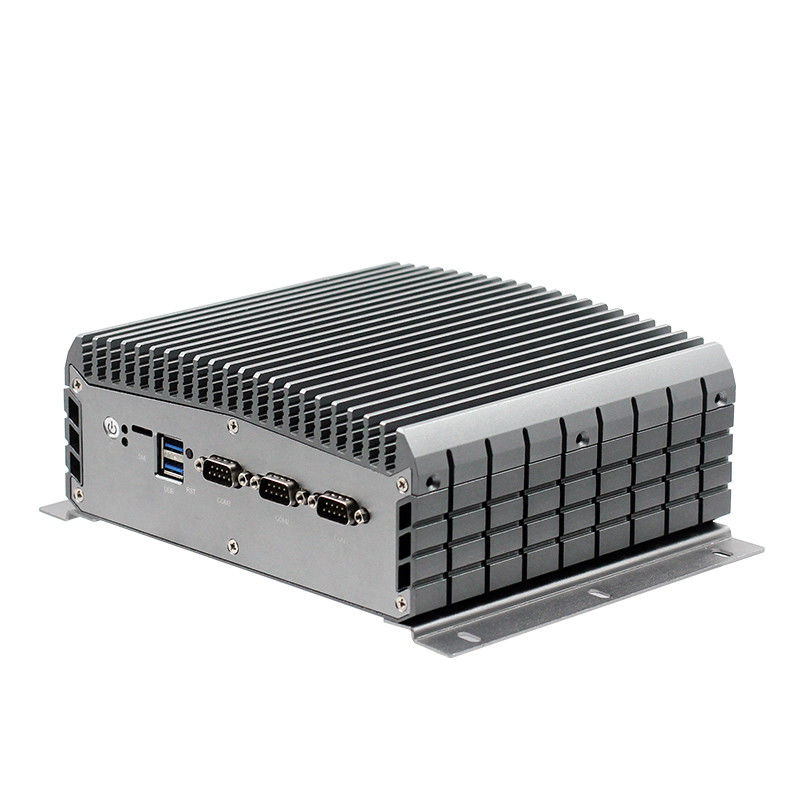 Fanless Industrial Mini PC Dual LAN 6COM Intel Braswell N3160 Quad Cores
