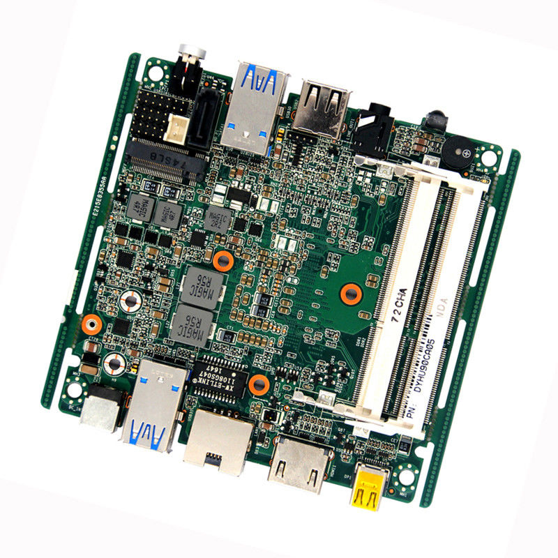 5th Broadwell-U I7-5500U NUC PC Industrial Nano Motherboard Mini DP Display DC 12-19V Power